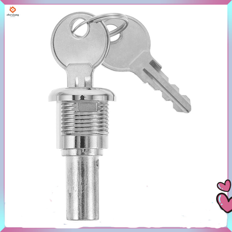 ปุ่มเครื่องหยอดเหรียญ Candy Dispenser ล็อค Gumball ล็อค Universal Tubular zhcxiang