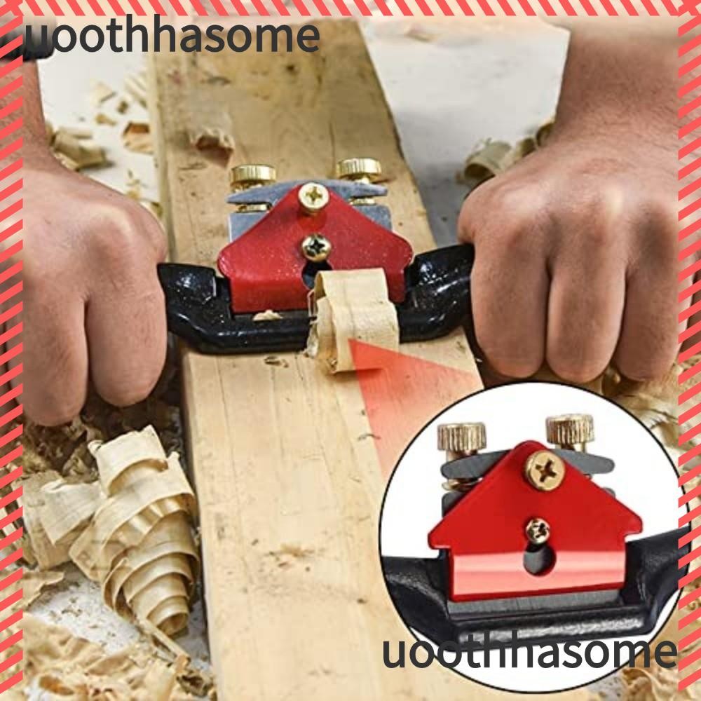 UOTHHASOME SpokeShave, ปรับแบบพกพางานไม้เครื่องบินมือ, เครื่องมือ Smoothing Professional งานไม้เครื่องบิน DIY โครงการ