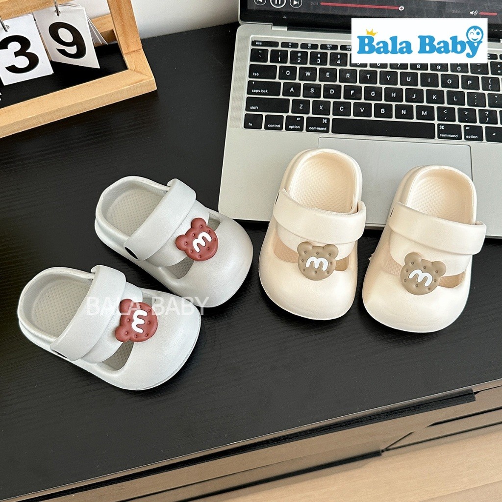 รองเท้าแตะเด็ก รองเท้ารัดส้น หัวโต วัสดุEVA น้ำหนักเบา DDX59 - รูปที่ 3