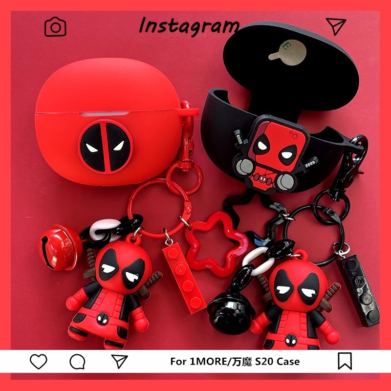 เหมาะสําหรับ 1MORE Wanmo S20/Q21 ชุดหูฟังบลูทูธคลิปหูเปิดไม่ชนิดใส่ในหู Air Bone Conduction เคสซิลิโ