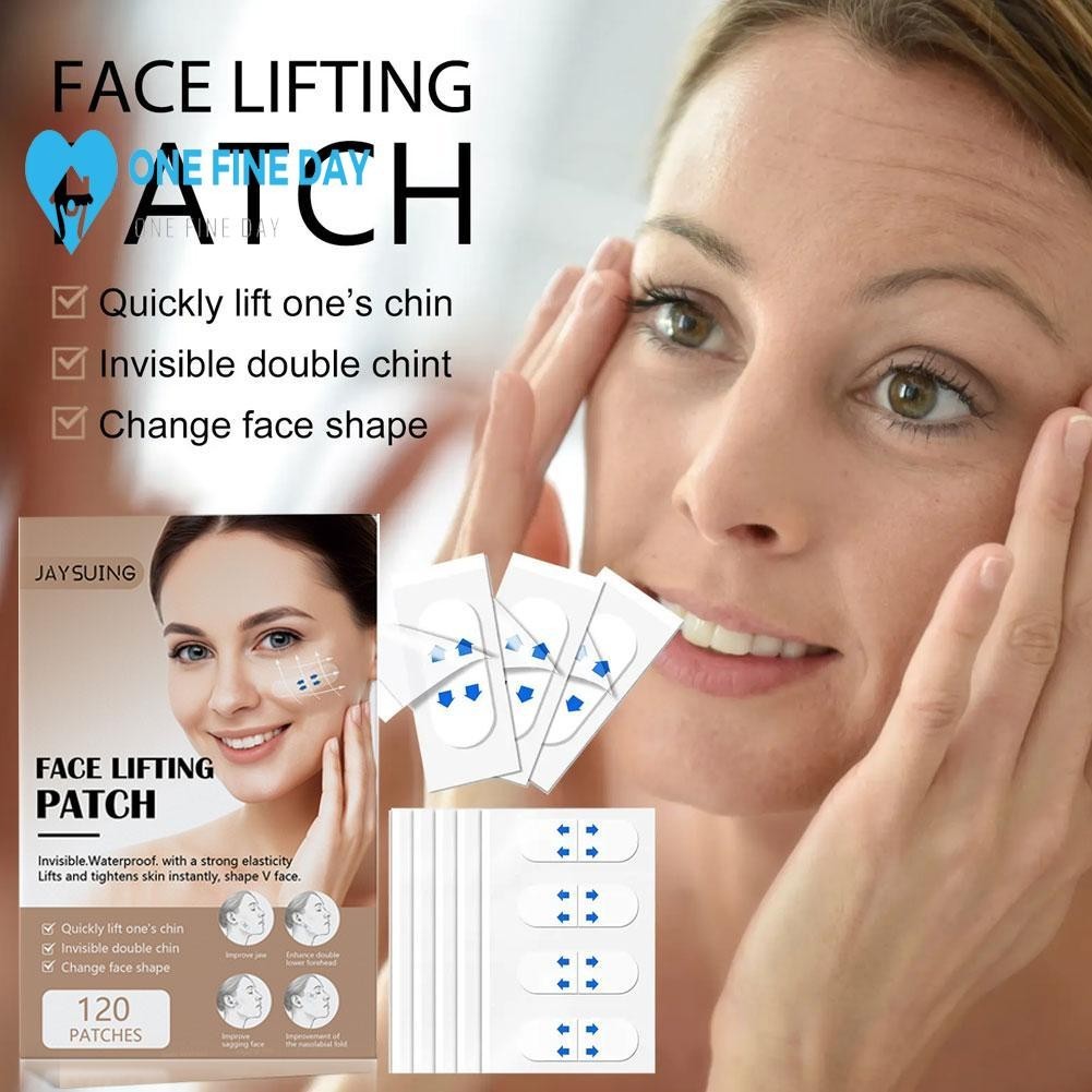 ที่มองไม่เห็น V Face Lifting เทปกําจัดริ้วรอยสติกเกอร์ Aging คอหน้าผาก Patch Facial A2y5