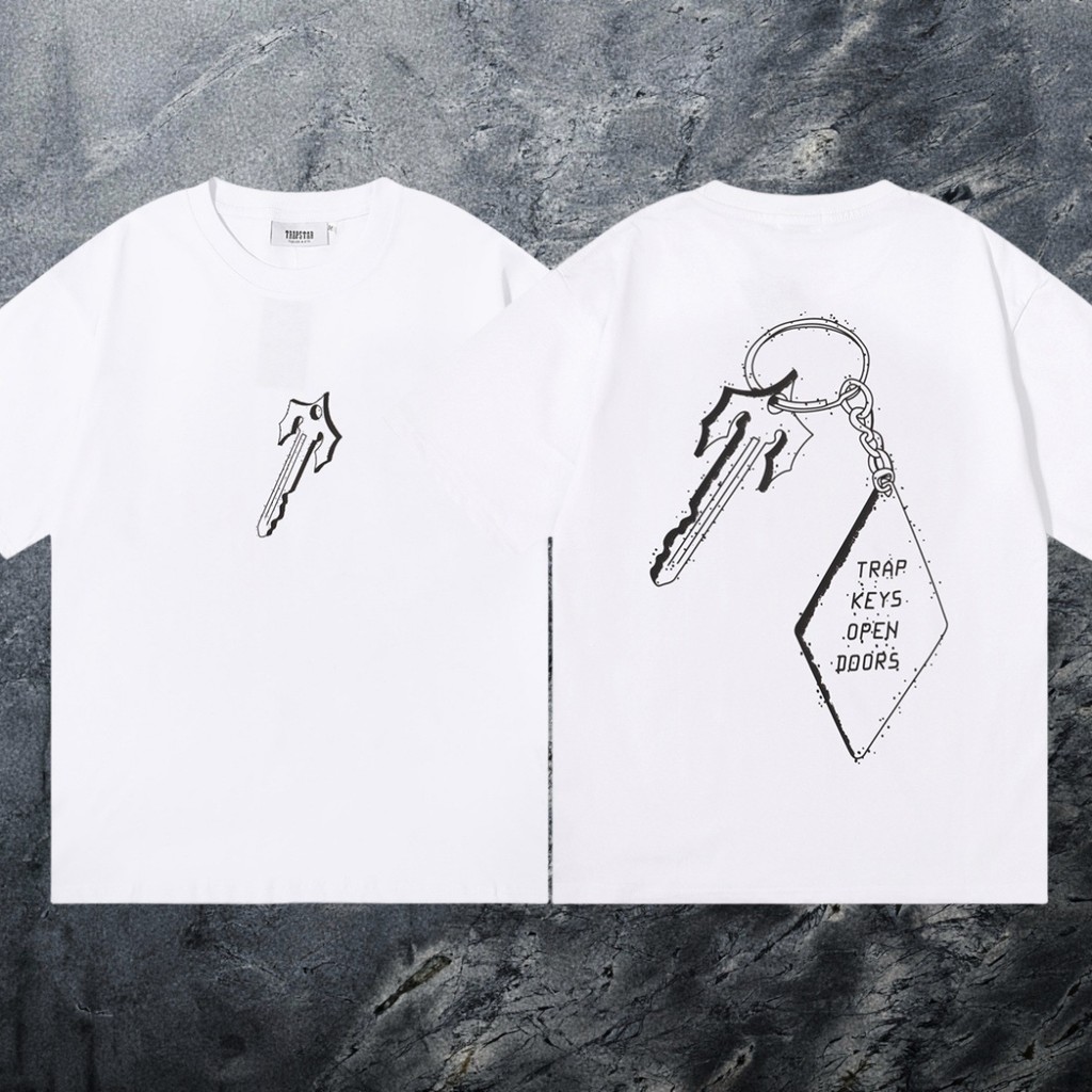 เสื้อยืดแขนสั้น Trapstar สไตล์ Creative Street Wear สำหรับคนชอบแฟชันทันสมัย จากแบรนด์ OZZI