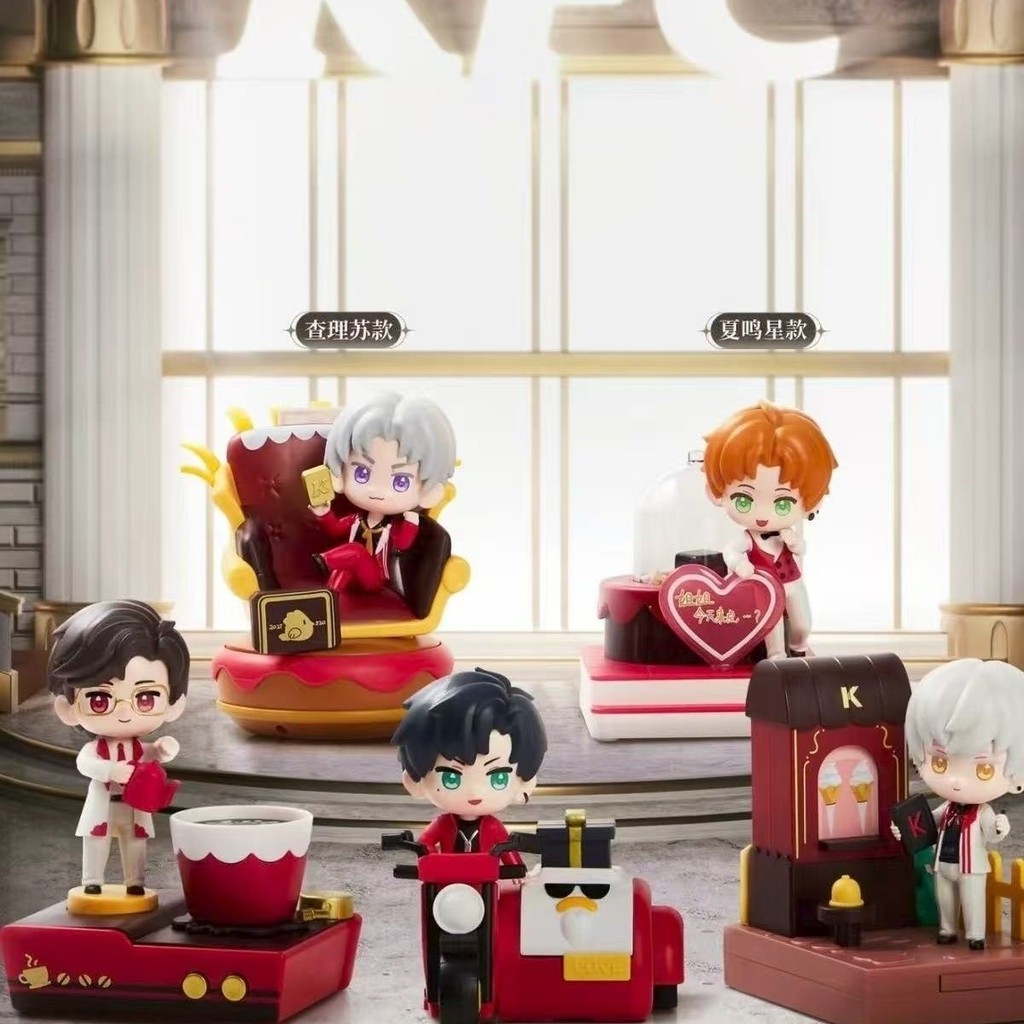 พร้อมส่ง kfc ของเล่น กล่องสุ่ม toys baby sanders จุ่ม kfc ตุ๊กตา กล่องจุ่ม โมเดล kfc