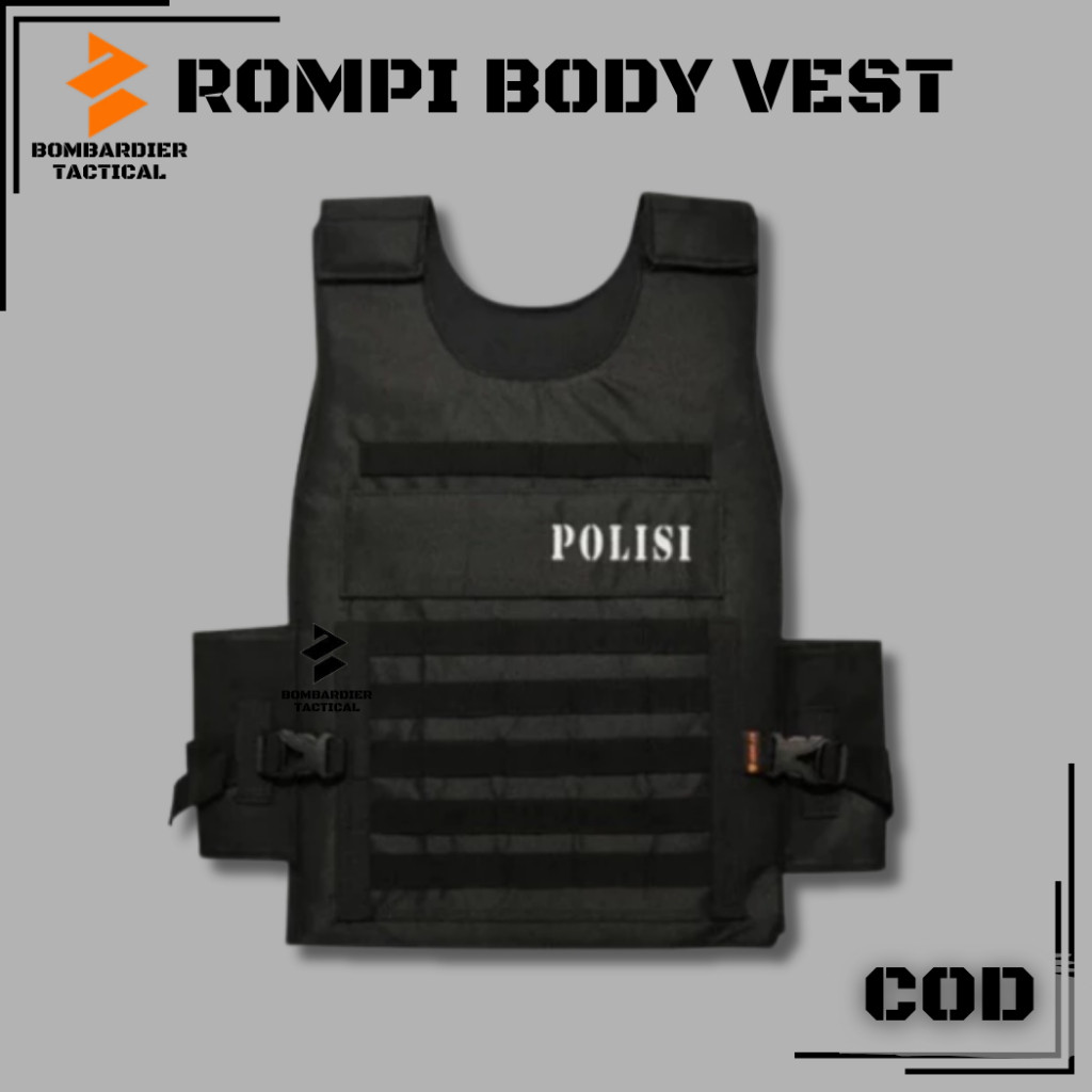 SWAT POLICE VEST เสื้อกั๊กตํารวจ / Swat / Plain / เสื้อกั๊กมอเตอร์ไซค์ / เสื้อขี่มอเตอร์ไซค์