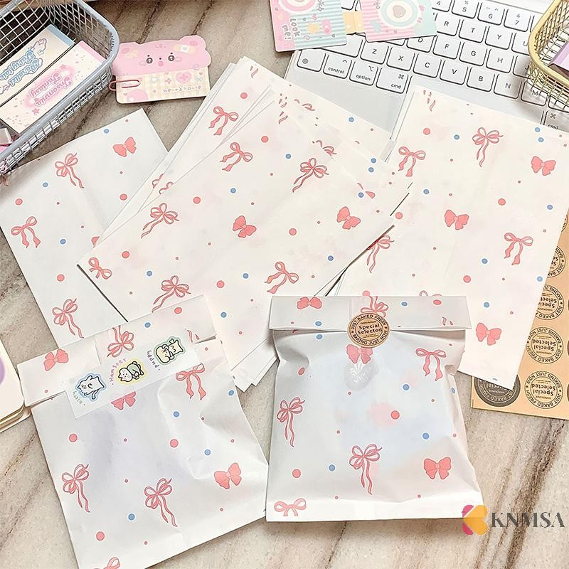 KNMSA] 50 ชิ้นสีชมพู Rhinestone Heart ถุงกระดาษ 1217 ซม.น่ารักการ์ดรูปถ่ายเครื่องประดับบรรจุภัณฑ์สําหรับงานฝีมือทําด้วยมือของขวัญห่อเก็บกระเป๋ารอบน