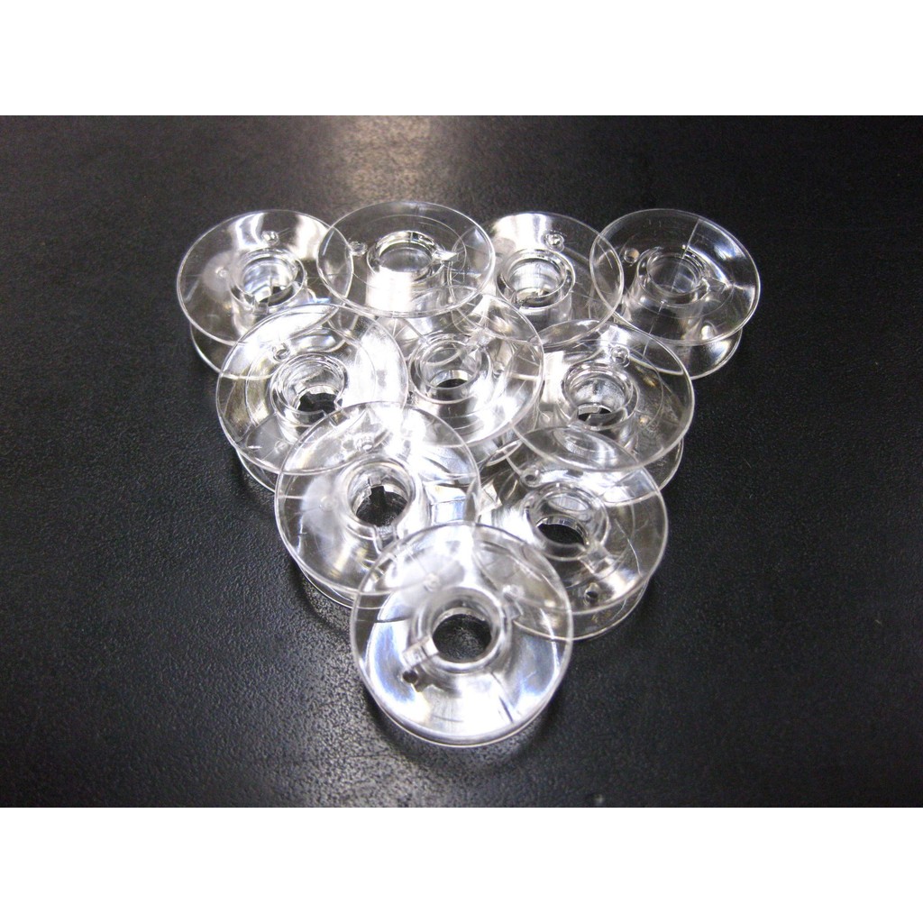 JUKI Genuine Bobbins (11.5mm) for Home Sewing Machines, Pack of 10 (Japan)