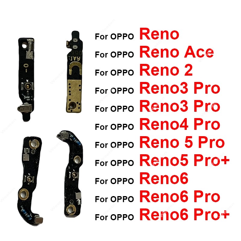 เสาอากาศสัญญาณสําหรับ OPPO Reno 2 3 4 5 6 Pro Plus Ace 4G 5G Wifi เสาอากาศขนาดเล็กสัญญาณ Flex Cable 