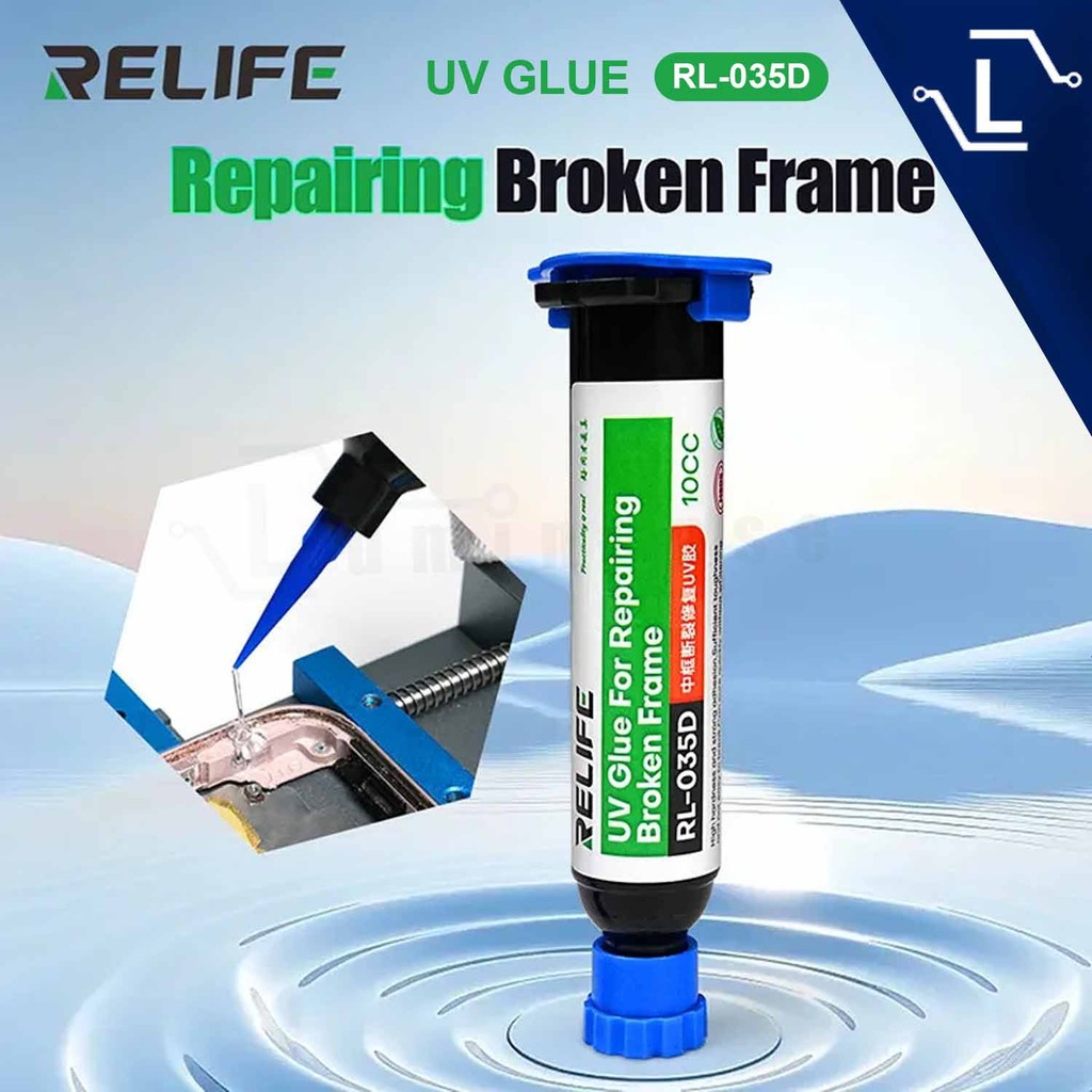 [Luminense] RELIFE RL-035D Repairing Broken Frame UV Glue การยึดเกาะที่แข็งแกร่งและความแข็งที่แข็งแก