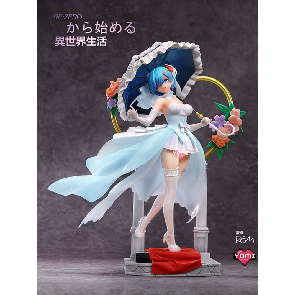 YOMI YOMI ชุดแต่งงาน Rem Ke รายเดือน Redeem 1/6 รูป gk รูปปั้น