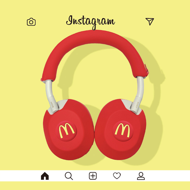 เหมาะสําหรับ Sony/Sony WH-1000XM5/6 ไร้สายบลูทูธเสียงรบกวน Cancelling ชุดหูฟังซิลิโคนป้องกันกรณี Cre