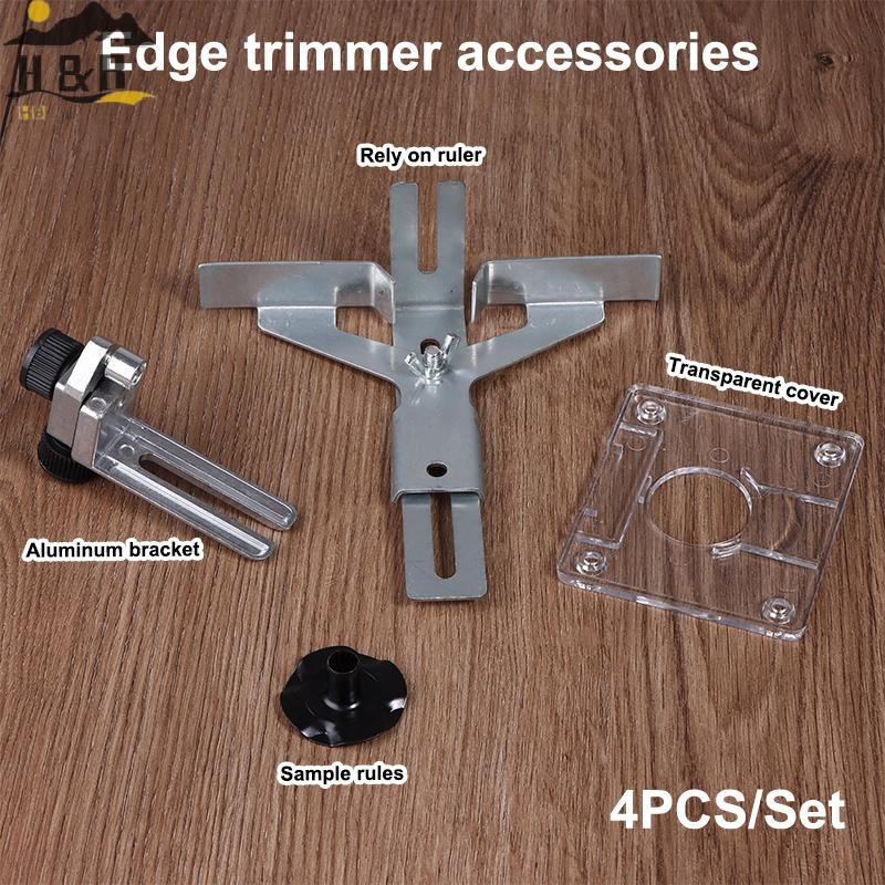 H&B Nov 1 ชุดประสิทธิภาพสูง 3703 อุปกรณ์เสริมเครื่องตัดแต่ง (Chassis+Ruler+Bracket+Smple Gauge) {th}