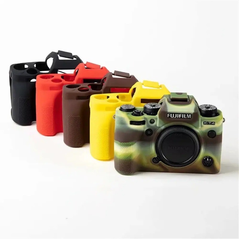 เคสทนต่อการตกสําหรับเคสซิลิโคนสําหรับกล้อง Fuji XA3 XA7 XT100