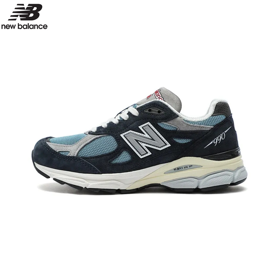100%ของแท้ New Balance NB 990 V3 NB 990 V3 M990TE3 รองเท้าบาสสำหรับผู้ชาย และผู้หญิง