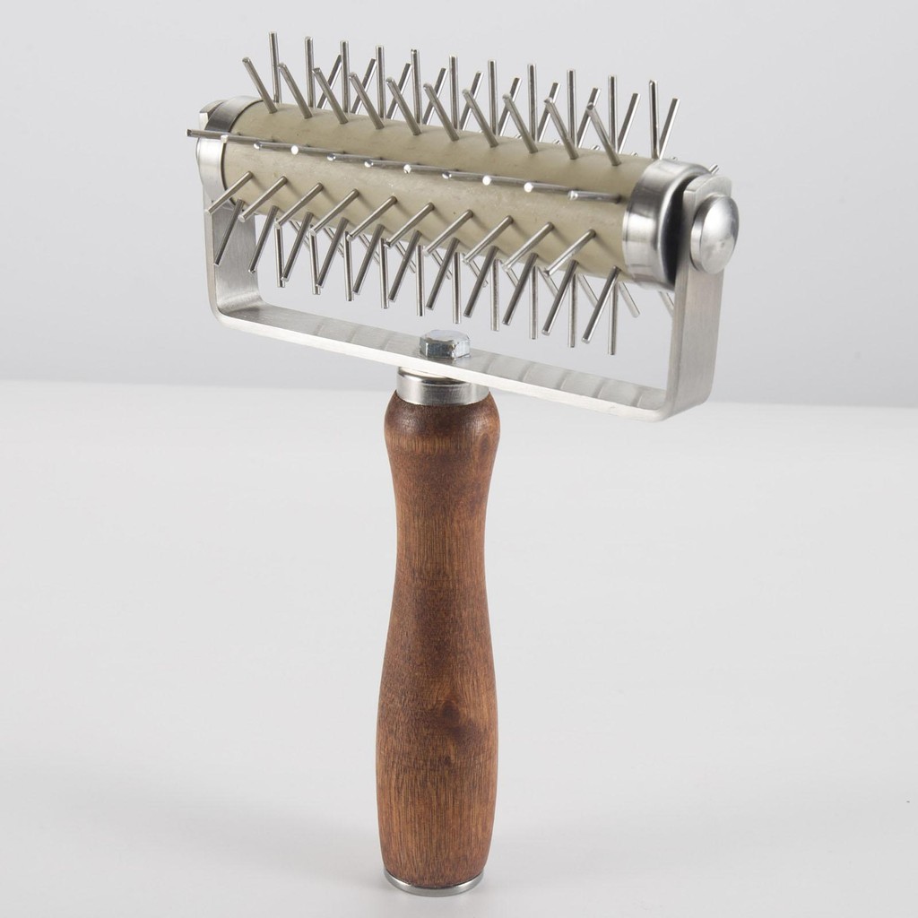 [Tachiuwa21] Pizza Dough Docker Roller Pastry Docker Roller สําหรับ Pastry Baking Cookie