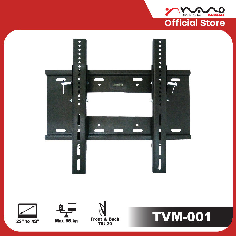 NANO ขาแขวนทีวี ใช้ได้กับทีวี 22-65 นิ้ว รุ่น TVM-001
