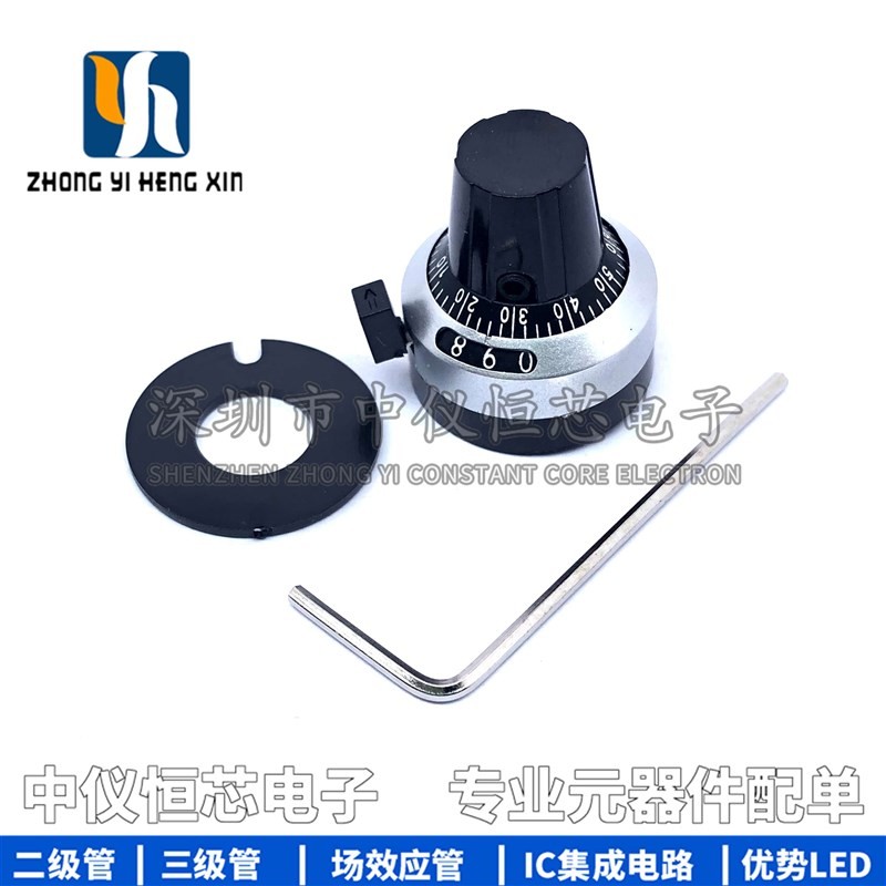 Potentiometer Precision Multi-Circle Winding 3590mS-2-103L 502L 104L 1K5K10K100K Scale Spin