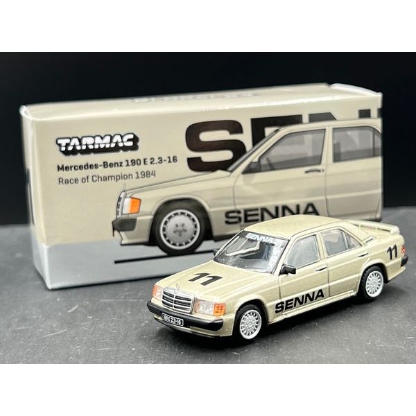 Tarmac Works Mercedes-Benz 190 E 2.3-16 Race of Champion 1984 Ayrton Senna