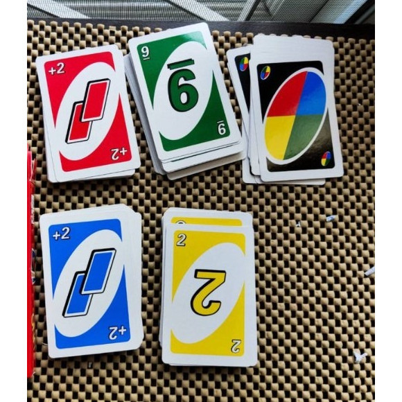 CARD GAME UNQ ไพ่กระดาษมัน 108  (กระดาษมัน) เกมครอบครัวยอดฮิต พร้อมส่ง สามารถเก็บเงินปลายทางได้