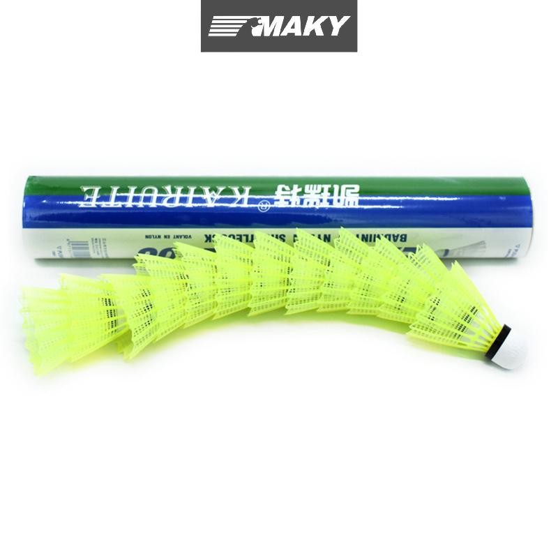 LLPH 3/6/12 แพ็คแบดมินตันไนลอนแบดมินตันสีเหลืองและสีขาวการฝึกอบรมโรงเรียนมัธยมพิเศษ LLP - รูปที่ 2