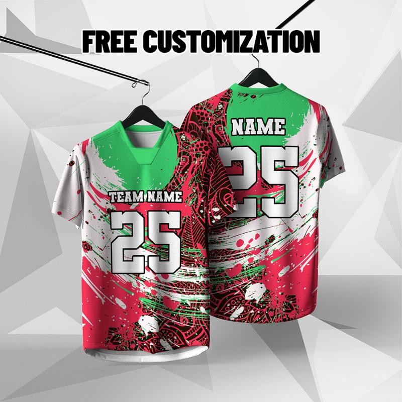 เจอร์ซีย์ผู้ชายออกแบบ2025 แขนสั้นคอปกย้อนยุคเปลี่ยนเต็มวัสดุไมโครไฟเบอร์ ไวรัส เจอร์ซีย์ ไม่จํากัดเพ