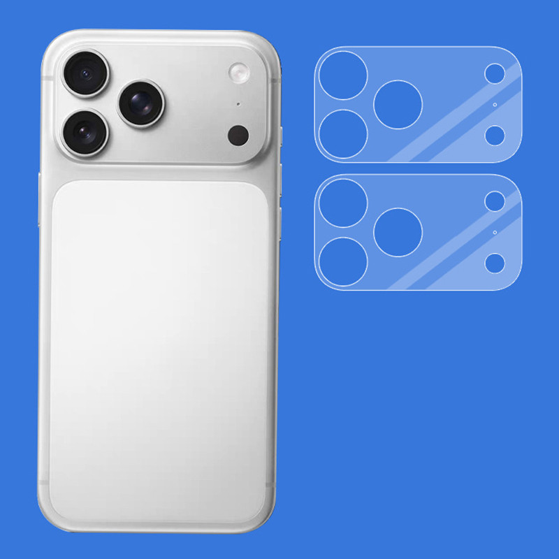 ฟิล์มกล้องใสเข้ากันได้สําหรับ iPhone 17 Pro Max 17Pro ตัวป้องกันเลนส์ 3M สติ๊กเกอร์วัสดุ