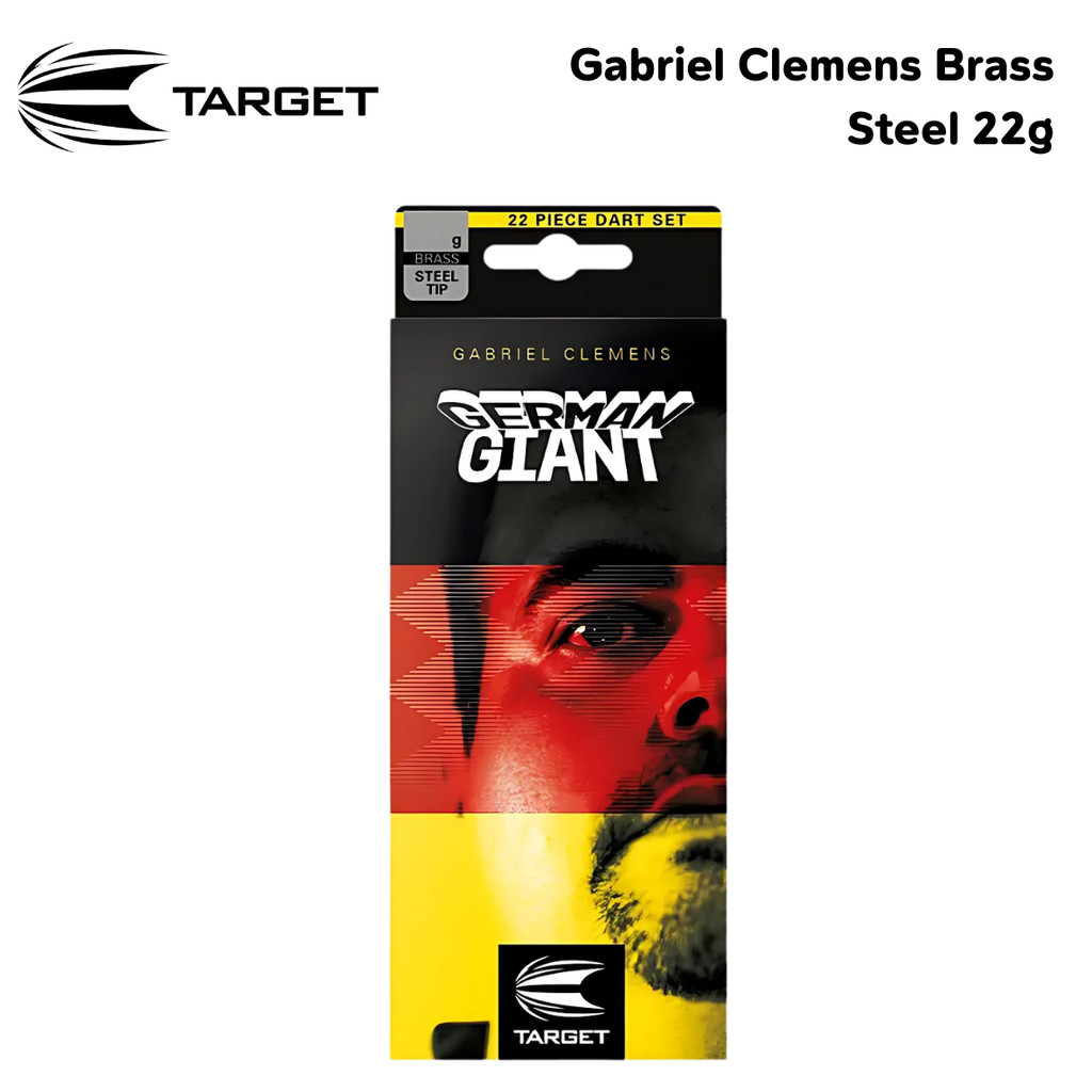 ลูกดอกปาเป้า TARGET Gabriel Clemens Brass Steel Darts 22g