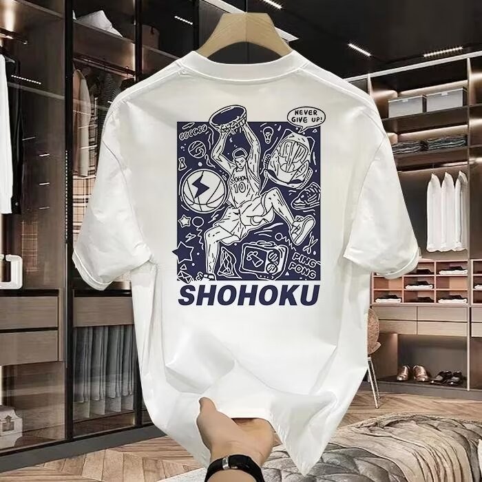 2025 NEW 2025P17 (Long-staple Pure Cotton 230g) D-837 Black/White/S-5XL Size new23 R23H