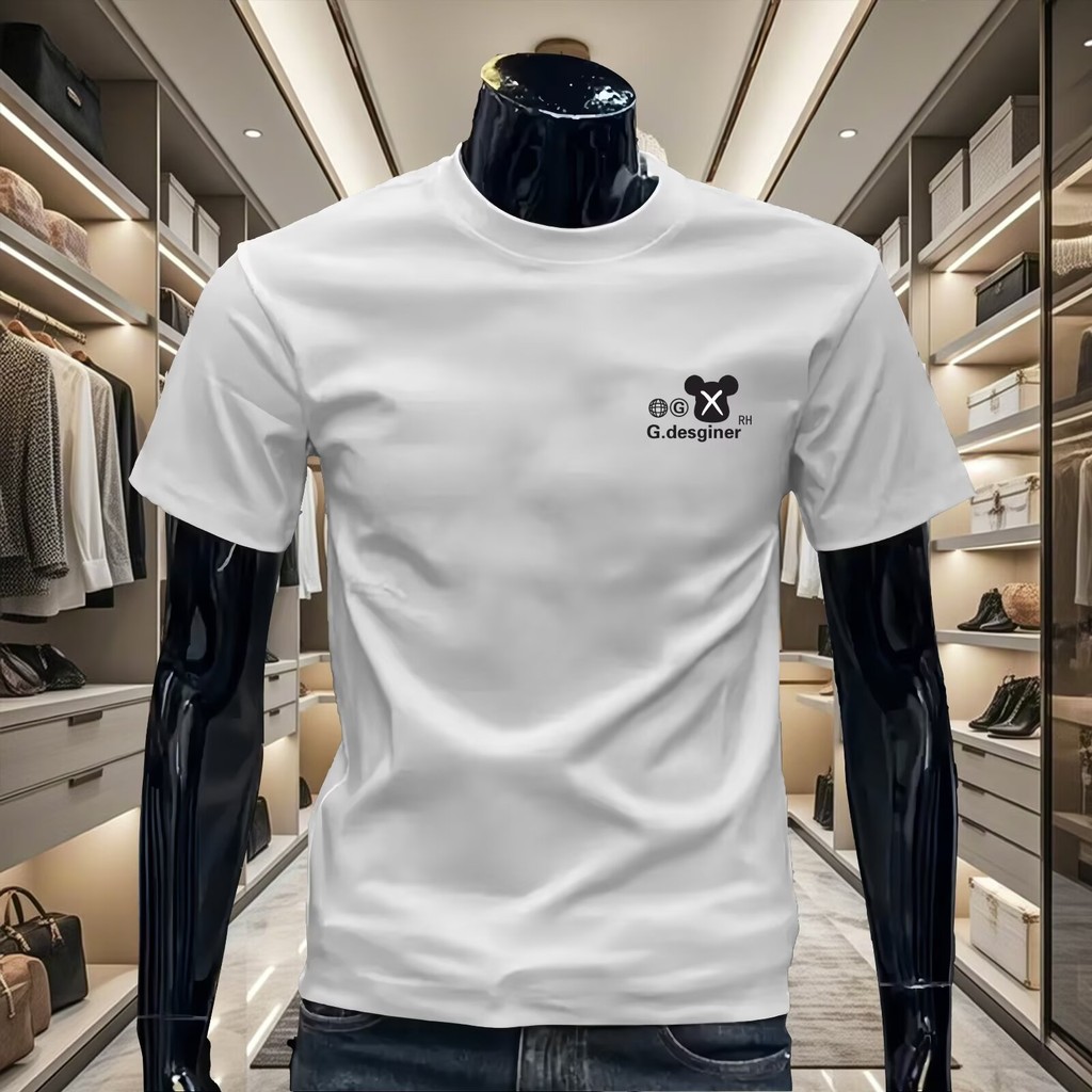 2025 NEW 2025P17 (Pure Cotton 230g) D1975 Black/White/Colorful M-5XL new23 Y3K9