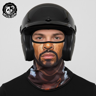 Musion Breathable แว่นตา Hole Balaclava Face Mask Bandana Ho…