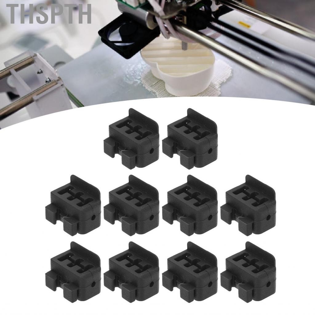 Thspth THSPTH 10 PCS 3D Printer Printer แปรงแปรงสำหรับ Bambu Lab H2d 15.8x11.76x13.5 มม. ที่ปัดน้ำฝน