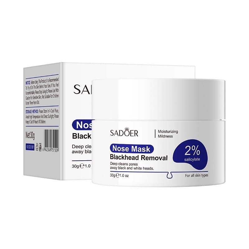 2 แพ็คสําหรับ SADOER Nose Mask,Deep Cleanser Nose Mask 1.0 ออนซ์