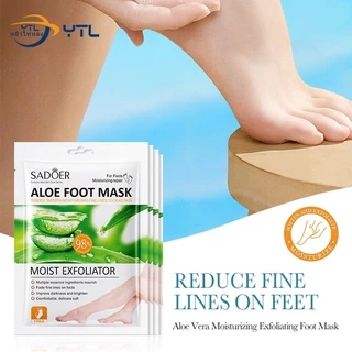 CMUSIC มาส์กเท้า (Foot Mask) กำจัดผิวที่แห้งเสียปรับผิวเท้าให้เนียนนุ่มขาวใสขึ้น บอกลาผิวเท้าที่แห้งเสีย