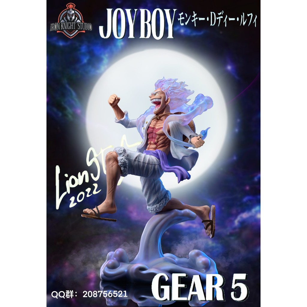 [Blue Memory Model Play] Iron Knight Studio One Piece 001 5th Gear Nicar Luffy