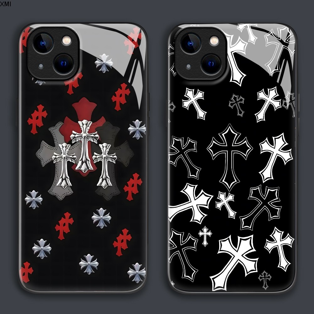 เคส For เคสแข็ง Xiaomi Mi 14T 13T 12T 11T Poco C75 C65 X6 X3 M3 M5S NFC Pro 5G เคสเสี่ยวมี่ เคสโทรศัพท์ Glass Case BLK – โปรปัง