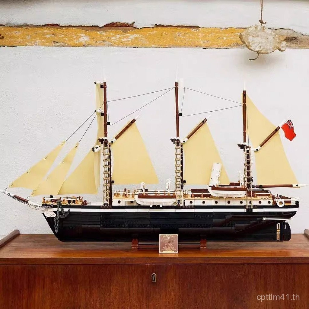 ของเล่นบล็อกตัวต่อ 10335 Series Ship Adventure ICONS เข้ากันได้กับ Lego Shinobu Assembly