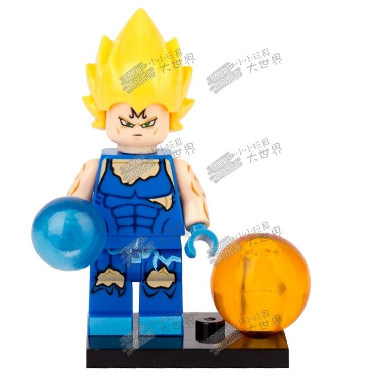สินค้าใหม่ Building Block Minifigure Dragon Ball Z Son Goku Fit XP022 Vegeta Third Party MOC ประกอบข
