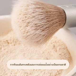 CMUSIC แปรงแต่งหน้า ขนแปรงนุ่ม แปรงไฮกลอส สำหรับไฮไลต์ บลัชออน ปัดแก้ม 1 ชิ้น บรรจุภัณฑ์ส่วนบุคคล ของขวัญหนึ่งชิ้น