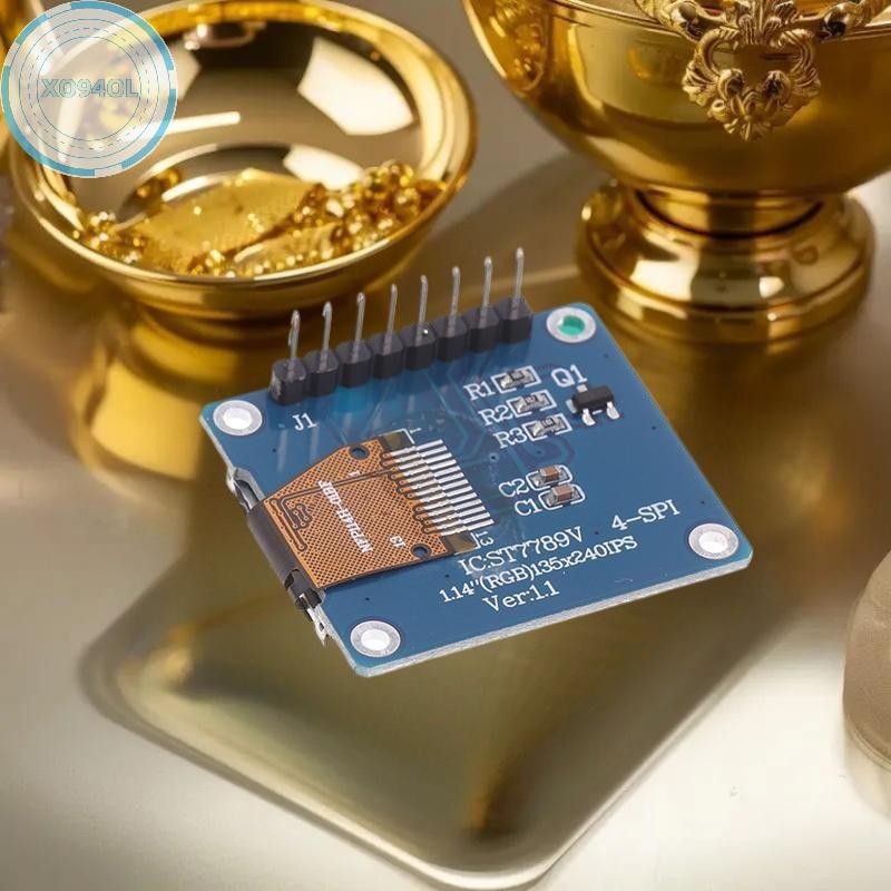 Xo94ol 1.14 นิ้ว SPI Serial Port 135x240 Touchscreen IPS TFT Display ST7789 135x240 SPI 8-Pin 65K สี
