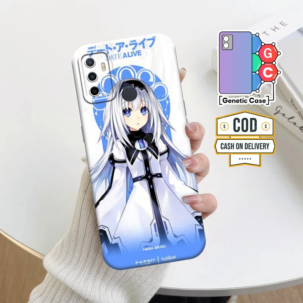 HP Anime Date A Live สําหรับ Oppo A53 ( CPH2127) Softcase Ready สําหรับโทรศัพท์มือถือทุกประเภท เคสล่