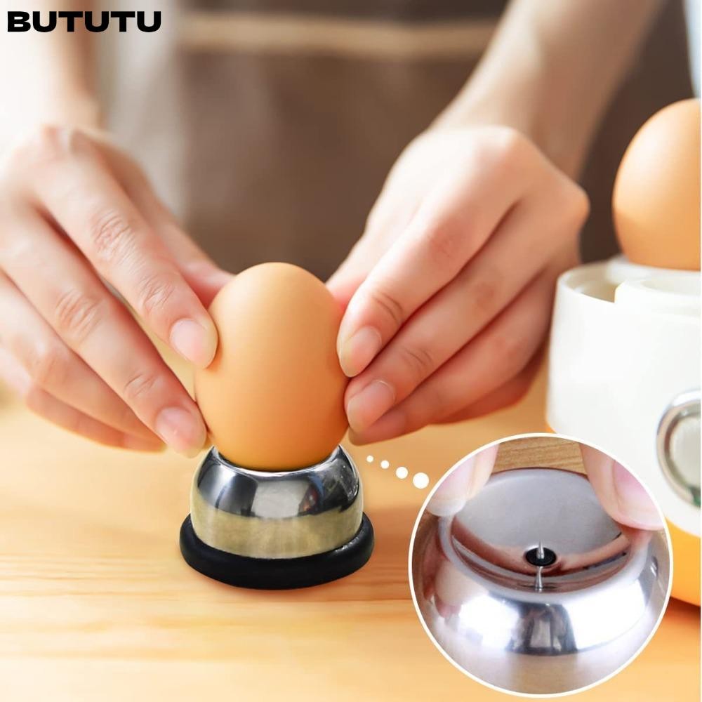 บูทูต ไข่ต้ม พิเซอร์ เข็มปอกง่ายเครื่องแยกไข่ เครื่องมือเจาะคุณภาพ ที่เจาะไข่สแตนเลส ไข่