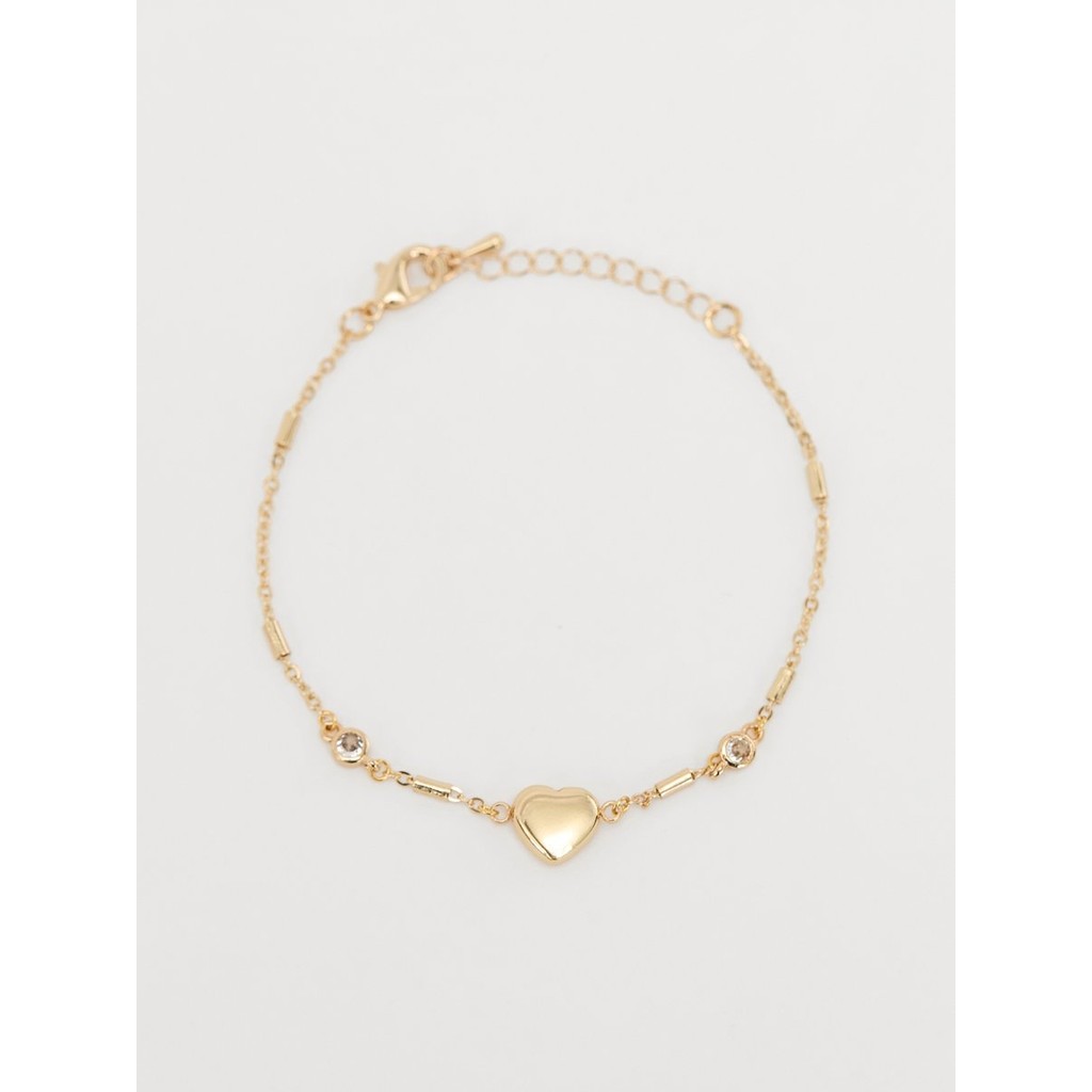 [Pomelo] สร้อยข้อมือจี้รูปหัวใจ / Heart Bracelet