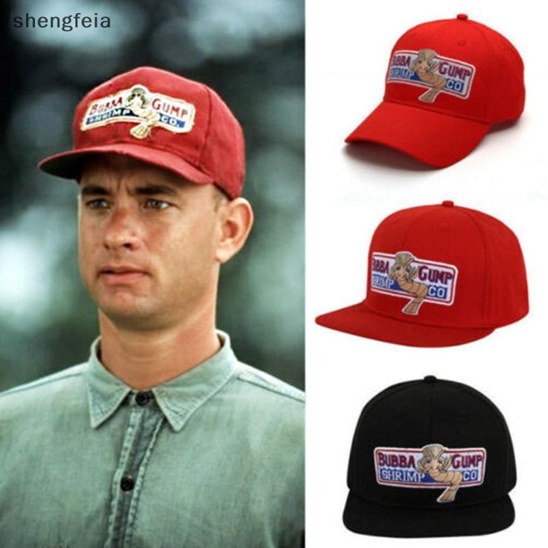 [SFI] 1994 Bubba Gump กุ้ง CO. Forrest เบสบอลหมวก Snapback หมวกคอสเพลย์ผู้ชายผู้หญิงของฉัน