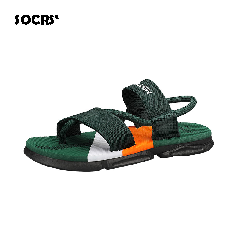 SOCRS 2026 รองเท้าแตะผู้ชายสไตล์เกาหลีปราศจากกลิ่นน้ําหนักเบาอินเทรนด์มีสไตล์อเนกประสงค์ขายร้อนเก๋สบาย