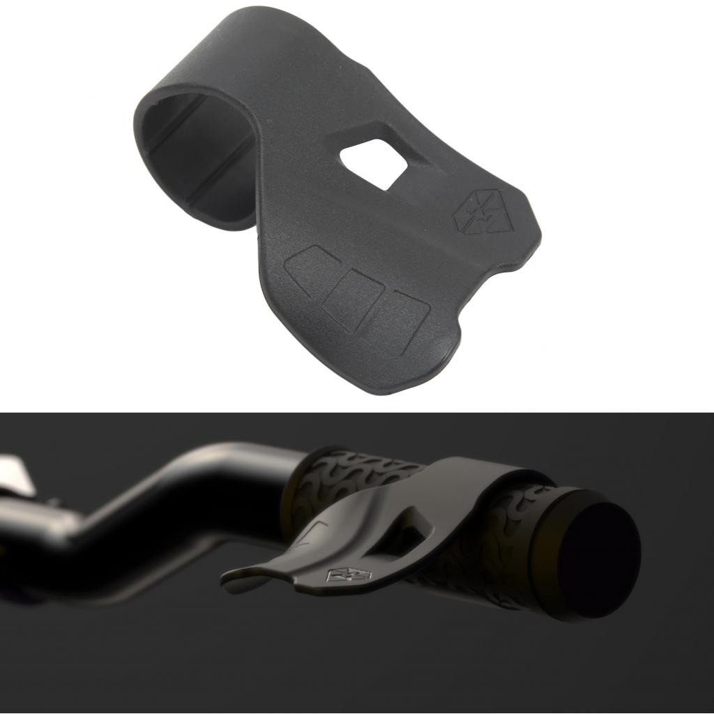 Lemendhk ที่วางคันเร่งรถจักรยานยนต์ Universal Nylon 66 สีดําการออกแบบตามหลักสรีรศาสตร์ Hand Rest Con