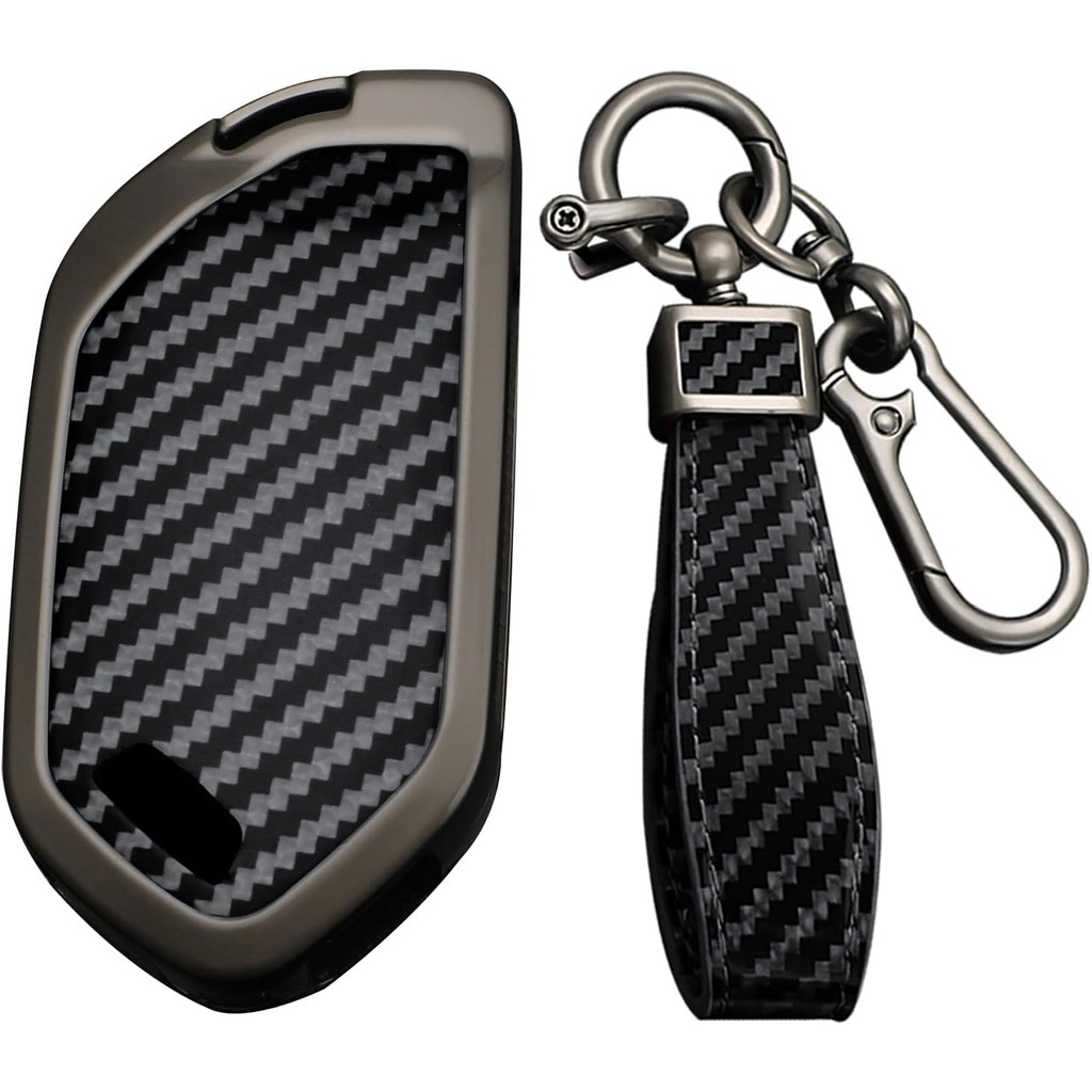 KUNIO 5/6/7/8/9 ปุ่มคาร์บอนไฟเบอร์โลหะกุญแจรถ Fit สําหรับ Kia K4 K5 GT-Line 2025 Telluride 2023 Sorr