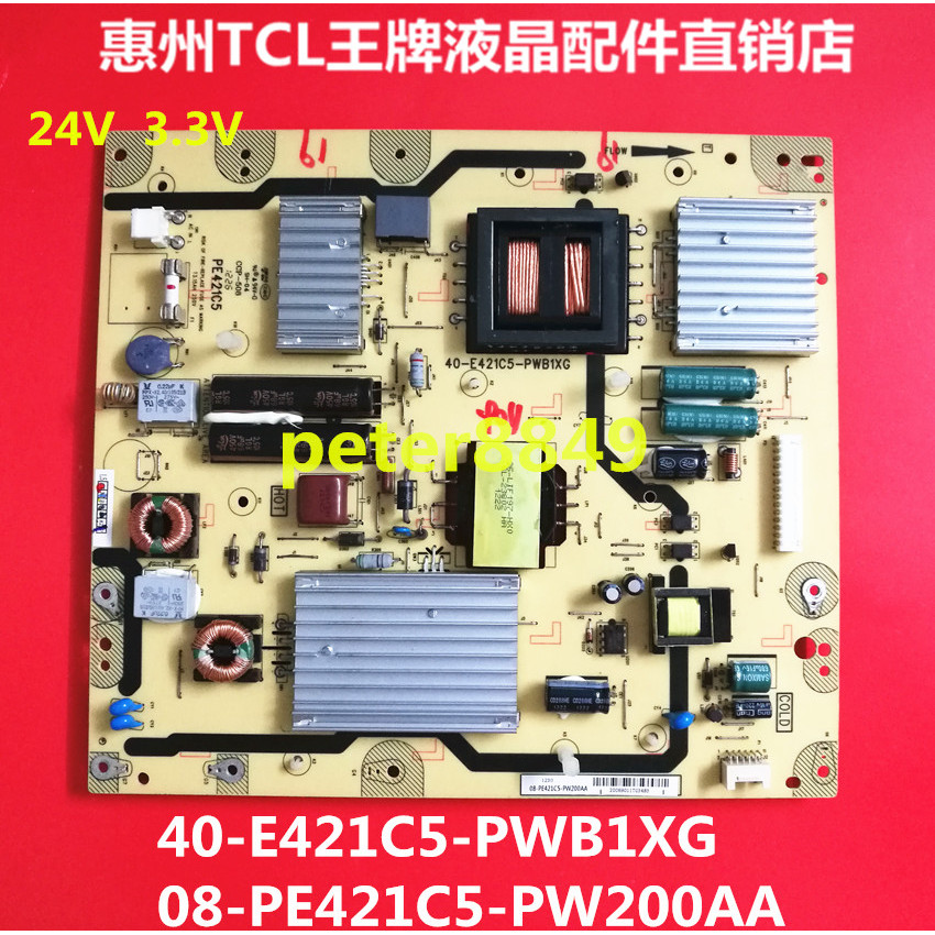 TCL L43V7300A-3D L46V7300A-3D Power Board 40-E421C5-PWB1XG PE421C5