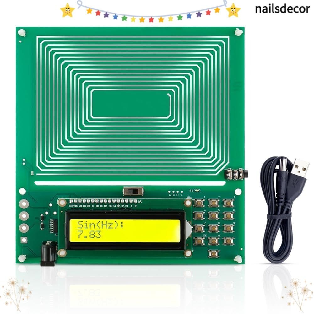 NAILSDECOR Schumann Sine Wave Resonance, ปรับ USB Resonator, Professional 0.01Hz~30000Hz Ultra-Low F
