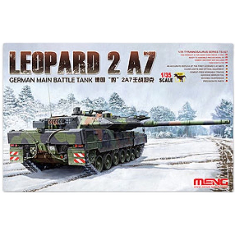 MENG TS-027 Leopard 2A7 รถถังหลัก
