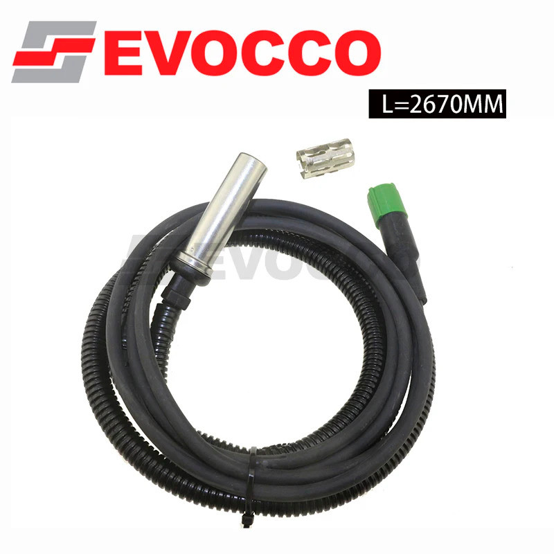 รถบรรทุก EBS เซ็นเซอร์ความเร็วล้อ ABS ตรง L2670 มม.สําหรับ Volvo Scania 4/P/G/R/T-Series Bus 4x2 6x2