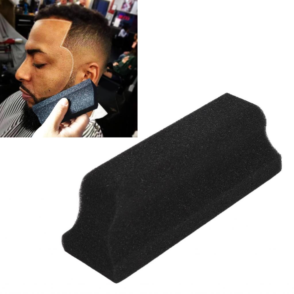 Bmai Beard Trimmings ฟองน้ําทําความสะอาดฟองน้ําขนาดกะทัดรัดใช้ผมอ่างล้างจานอ่างล้างจานเคาน์เตอร์ขัดส